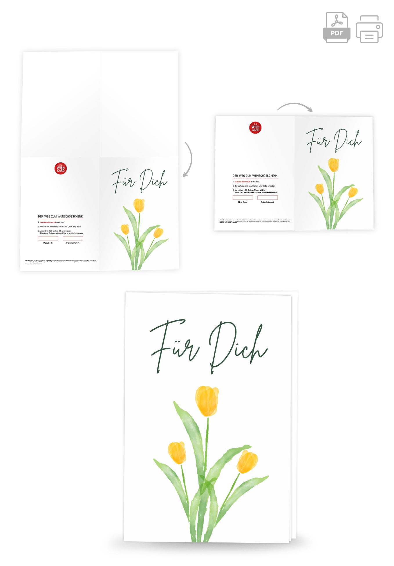 Für Dich - Tulpen