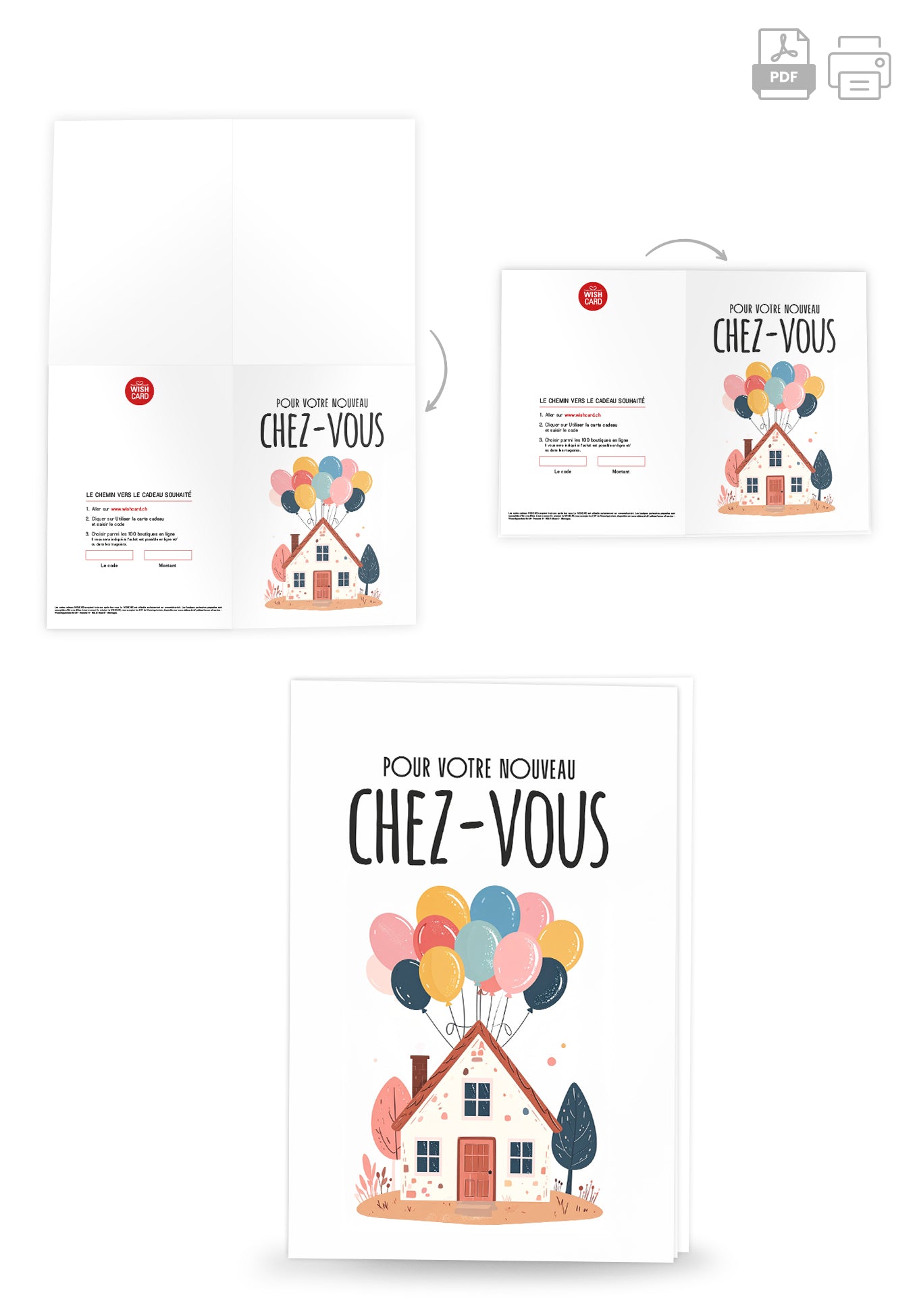 Pour votre nouveau chez-vous - Maison ballon