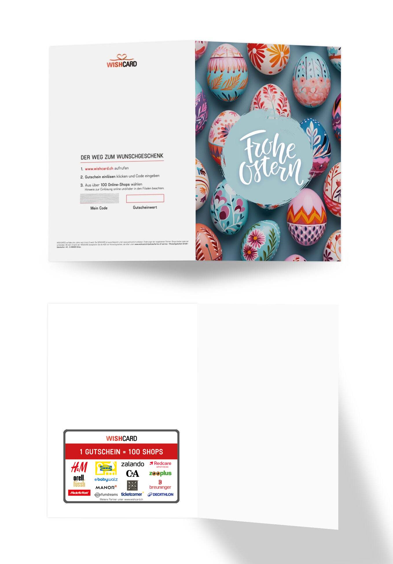 Frohe Ostern - Ostereier Bunt
