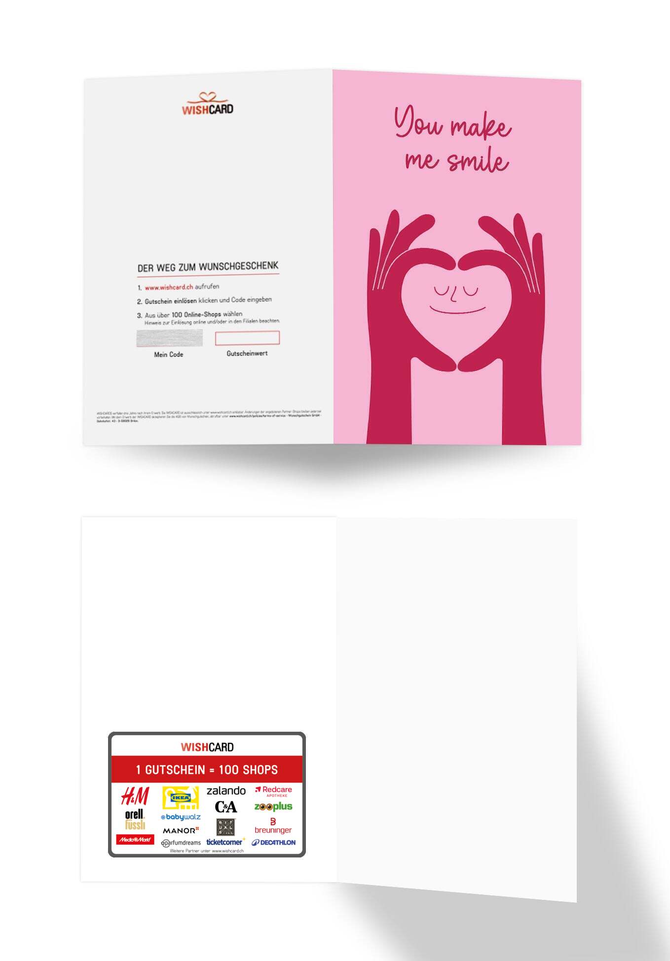 You Make Me Smile - Pink