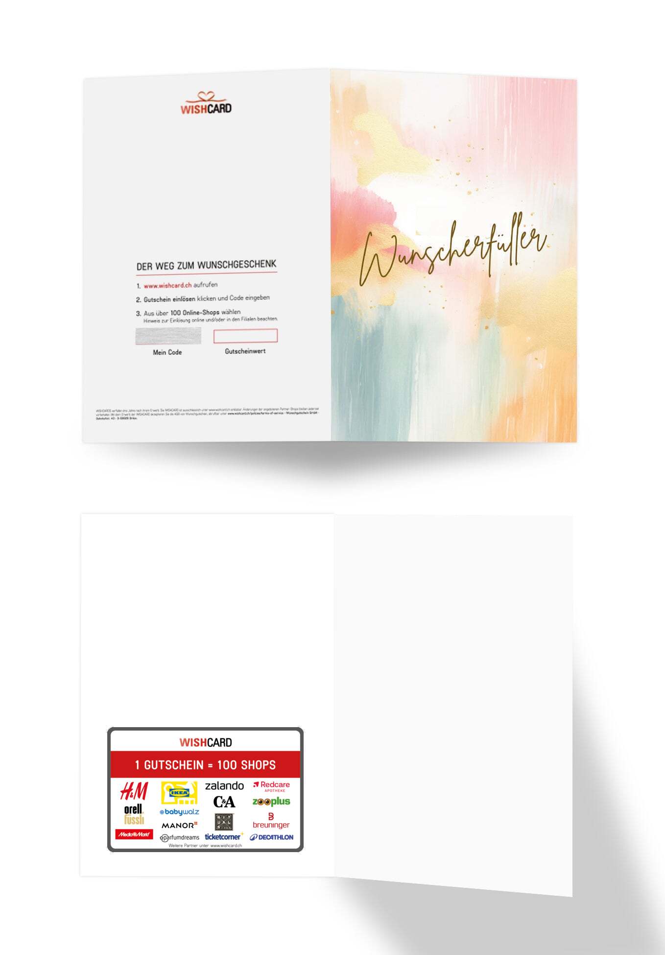Wunscherfüller - Aquarell Bunt