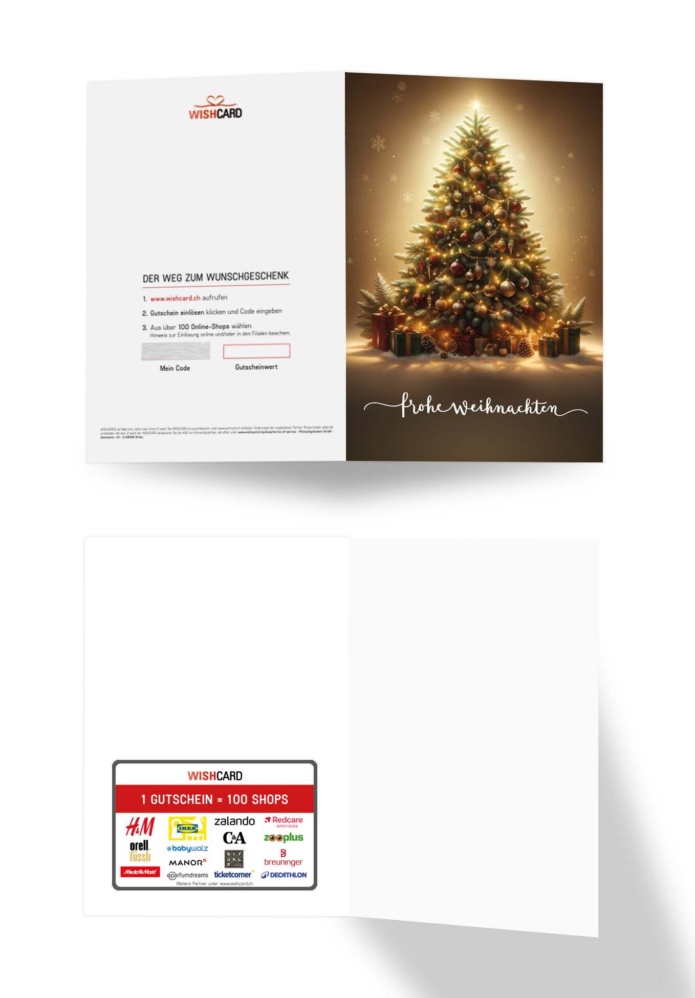 Frohe Weihnachten - Weihnachtsbaum