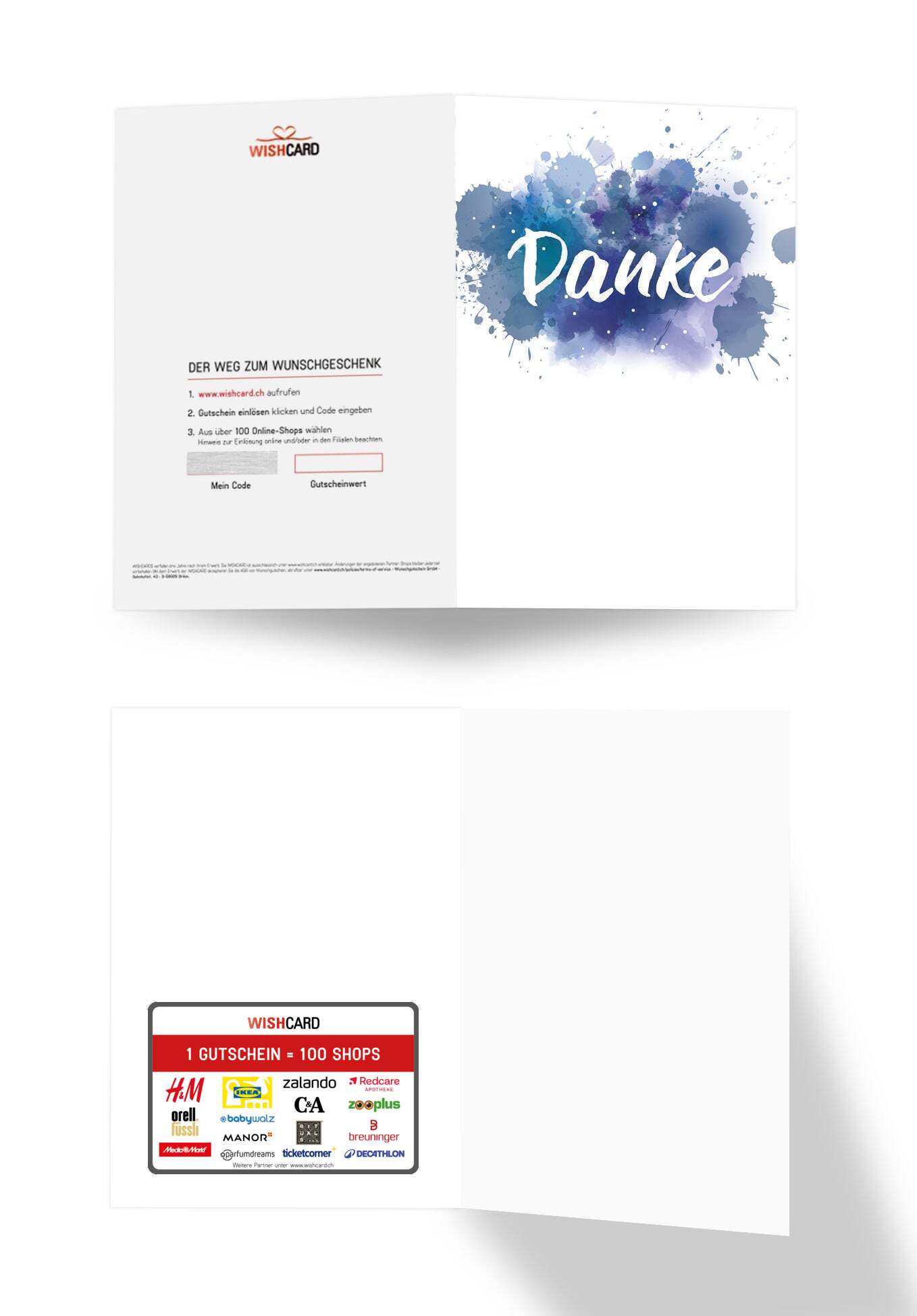 Danke - Blau