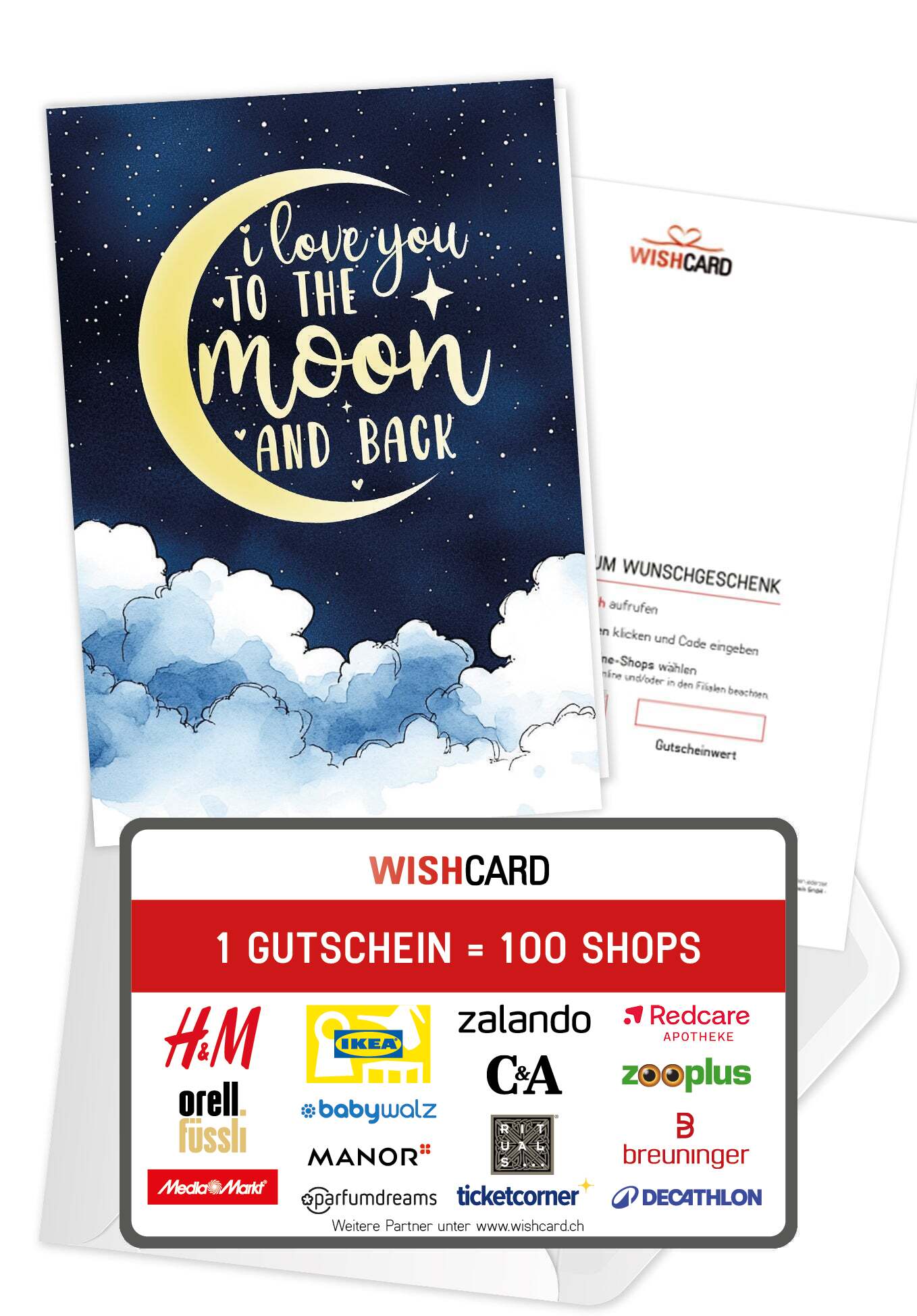 To The Moon - Mond Wolken