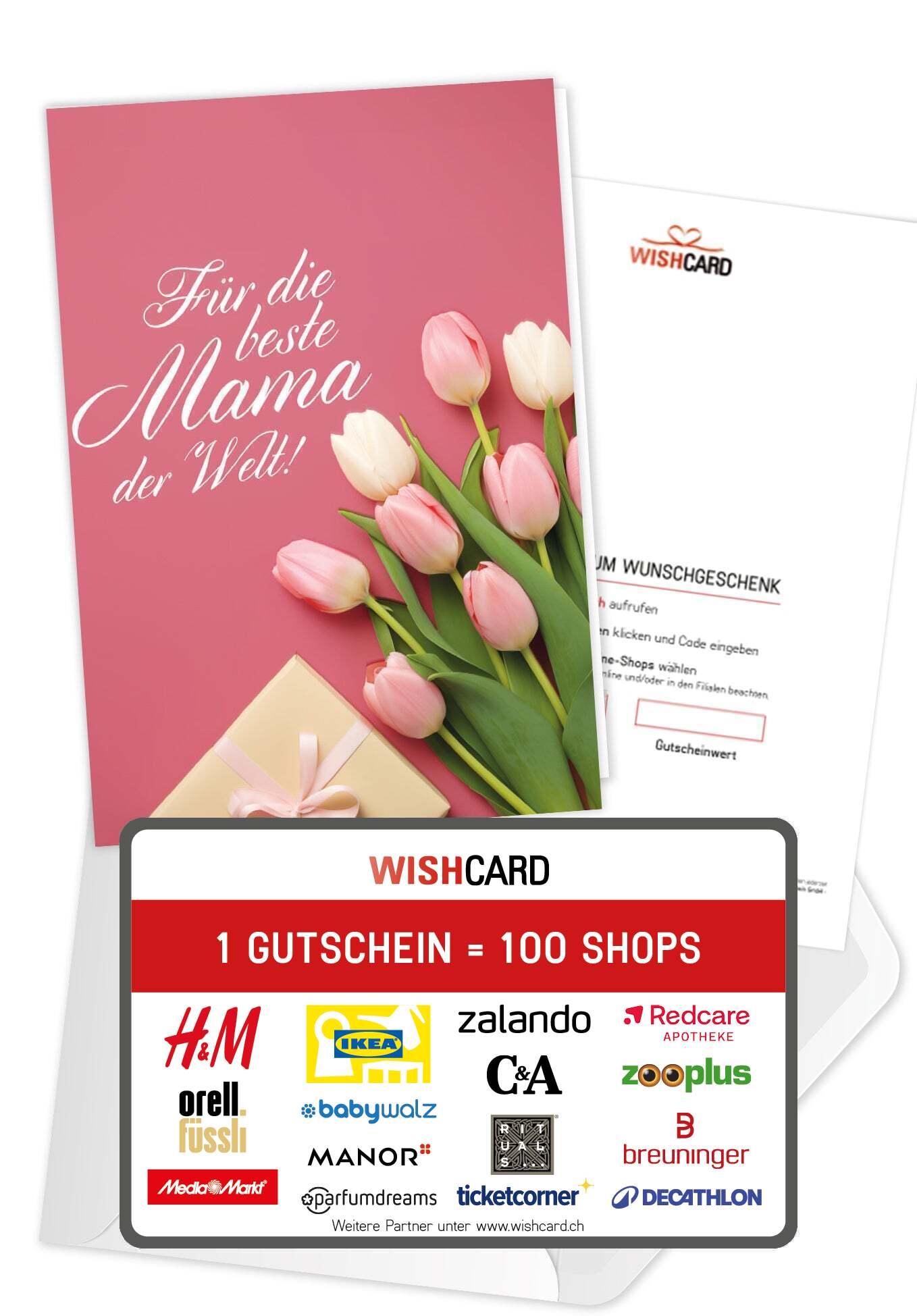 Für die beste Mama - Tulpen Geschenk