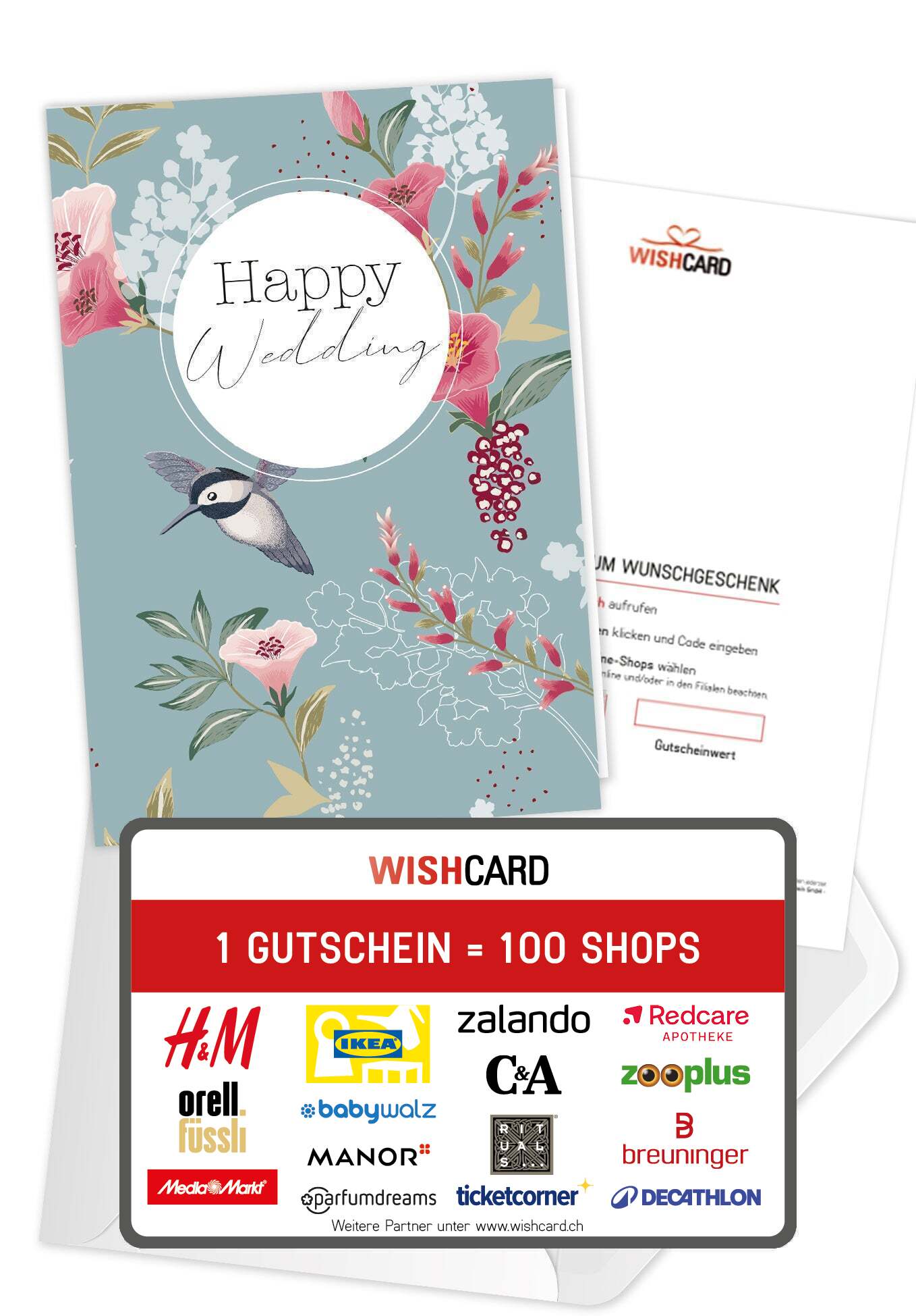Happy Wedding - Vogel