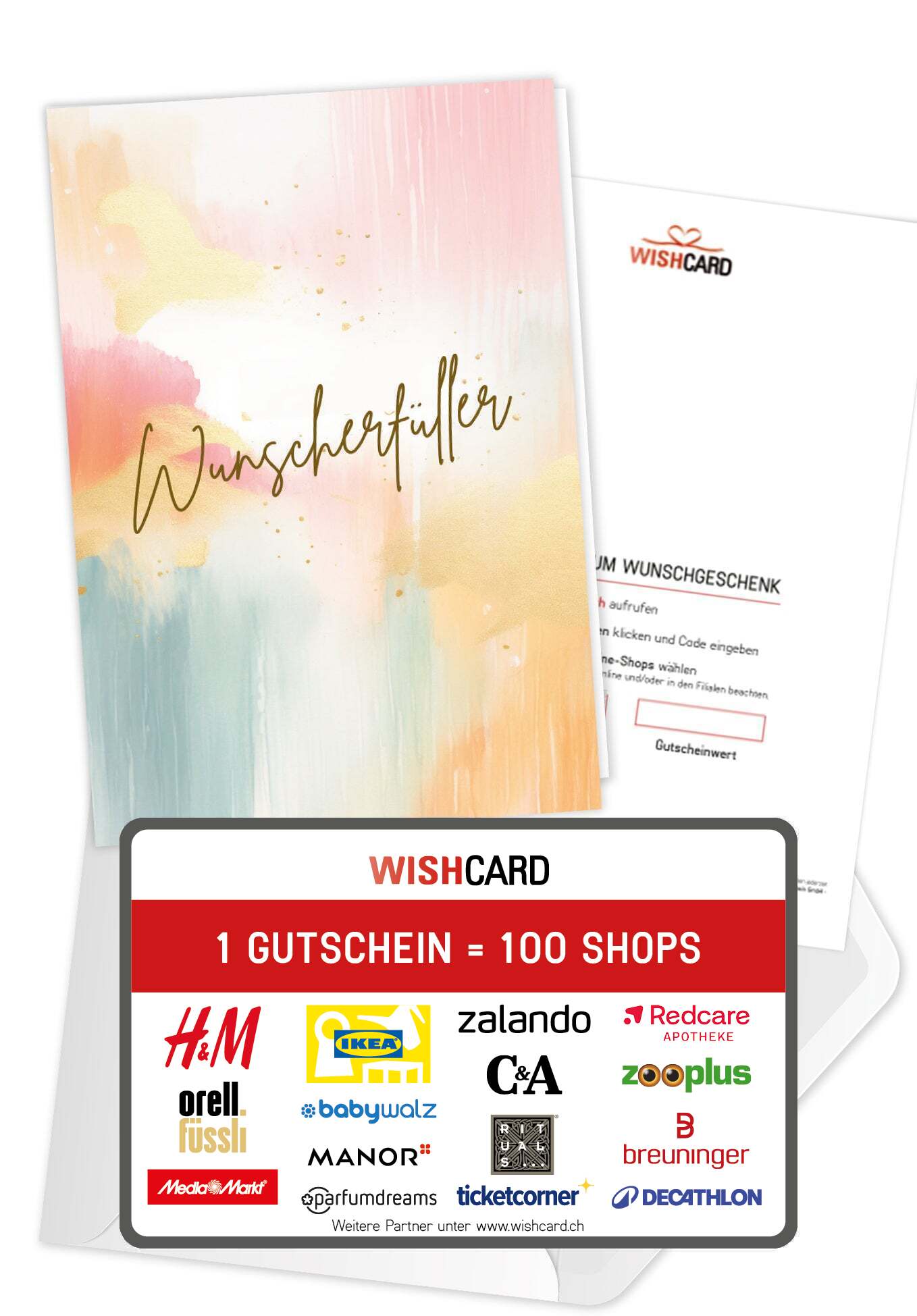 Wunscherfüller - Aquarell Bunt