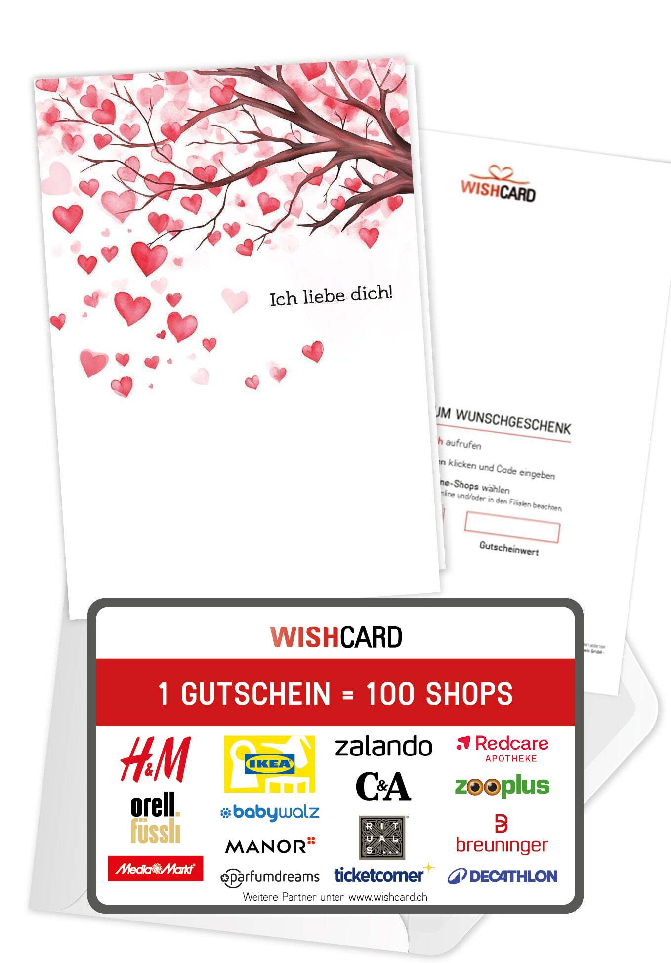 Ich Liebe Dich - Herz Baum