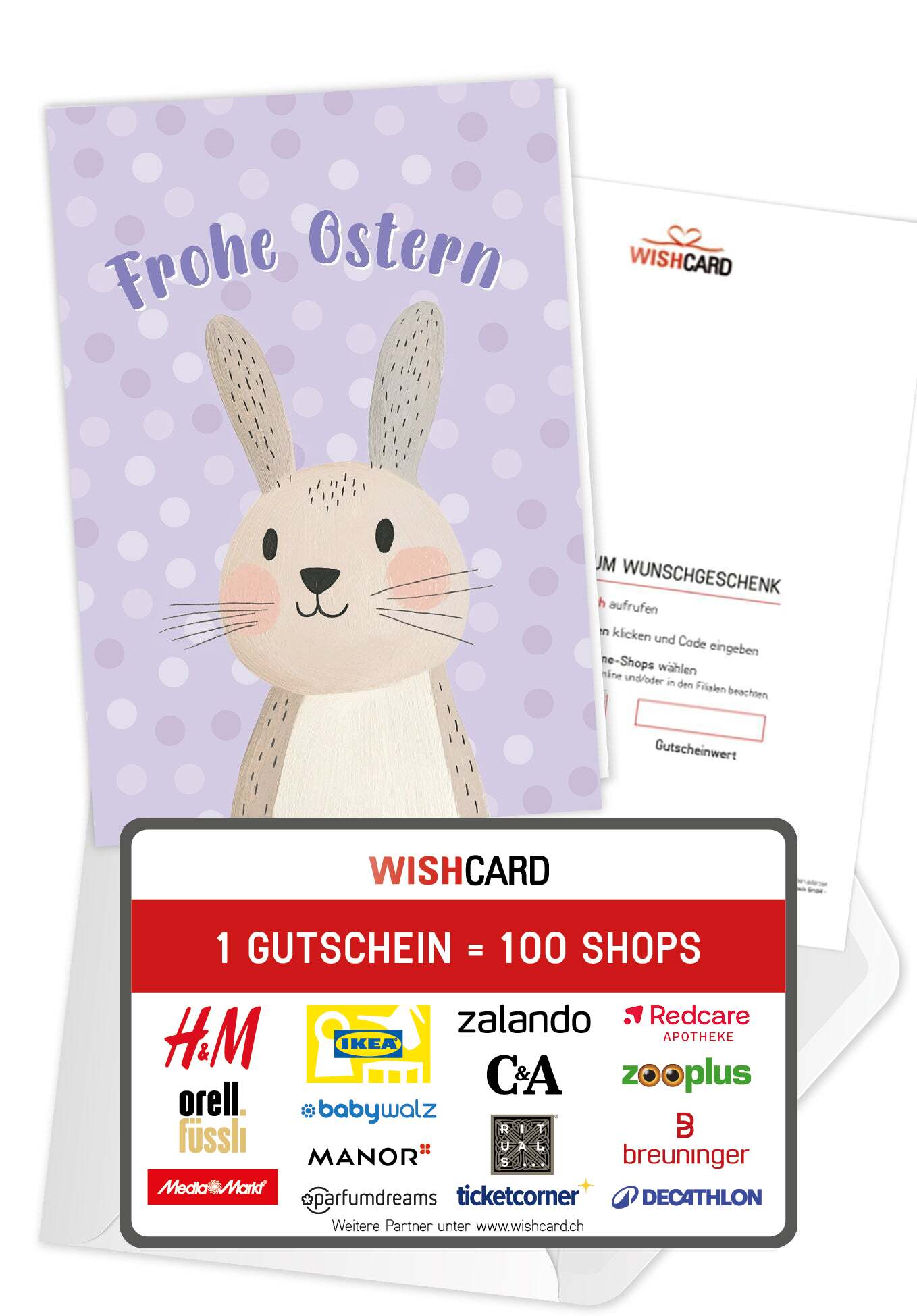 Frohe Ostern - Hase Pastellila