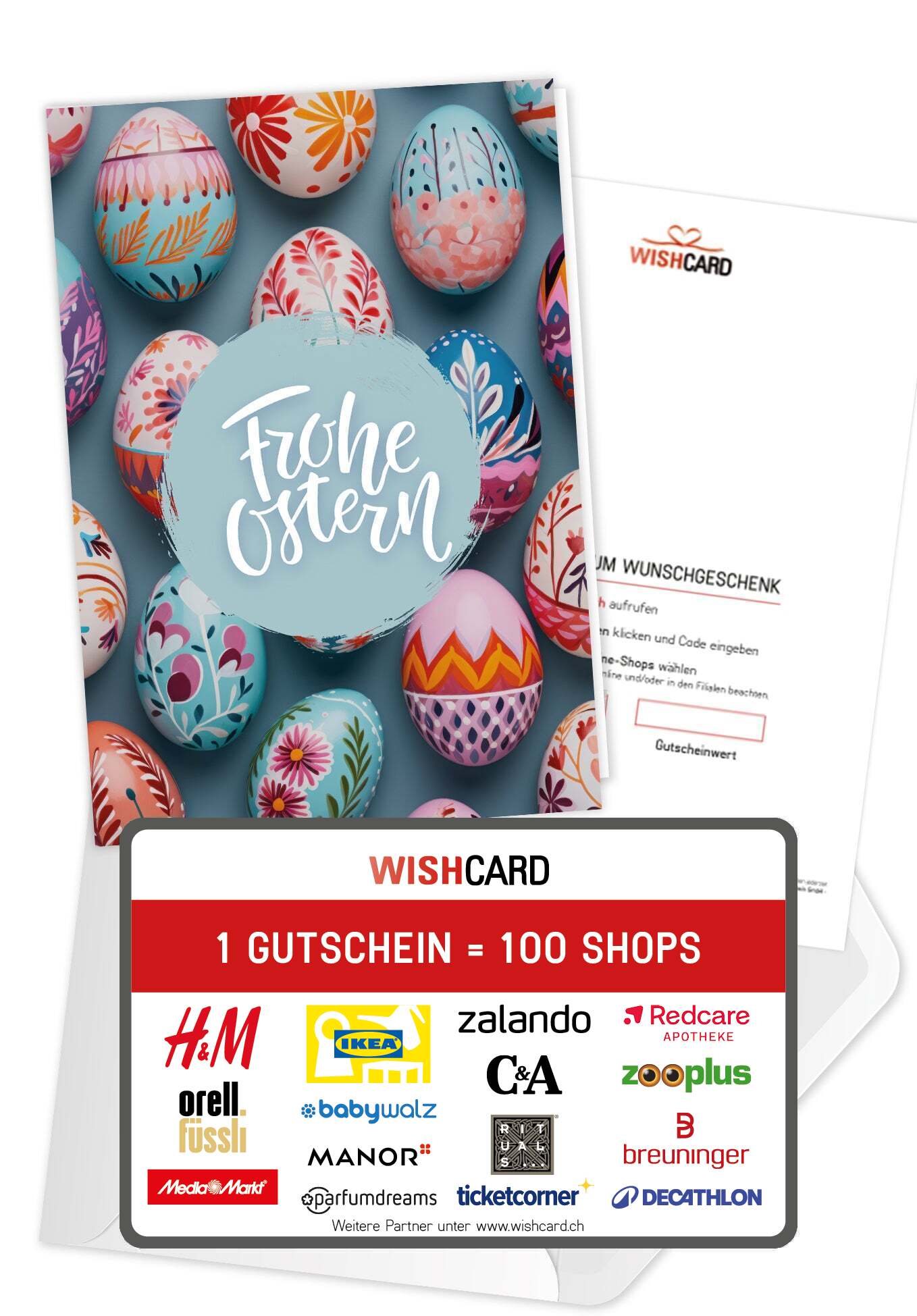 Frohe Ostern - Ostereier Bunt