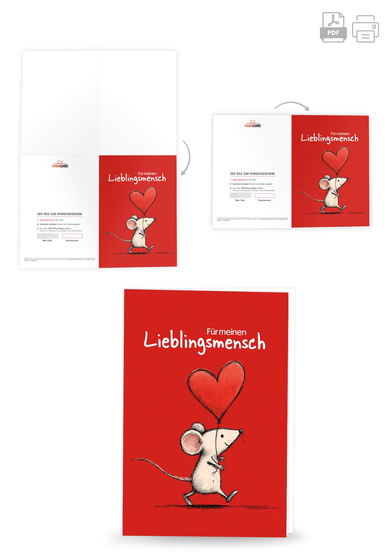 Für meinen Lieblingsmensch - Maus