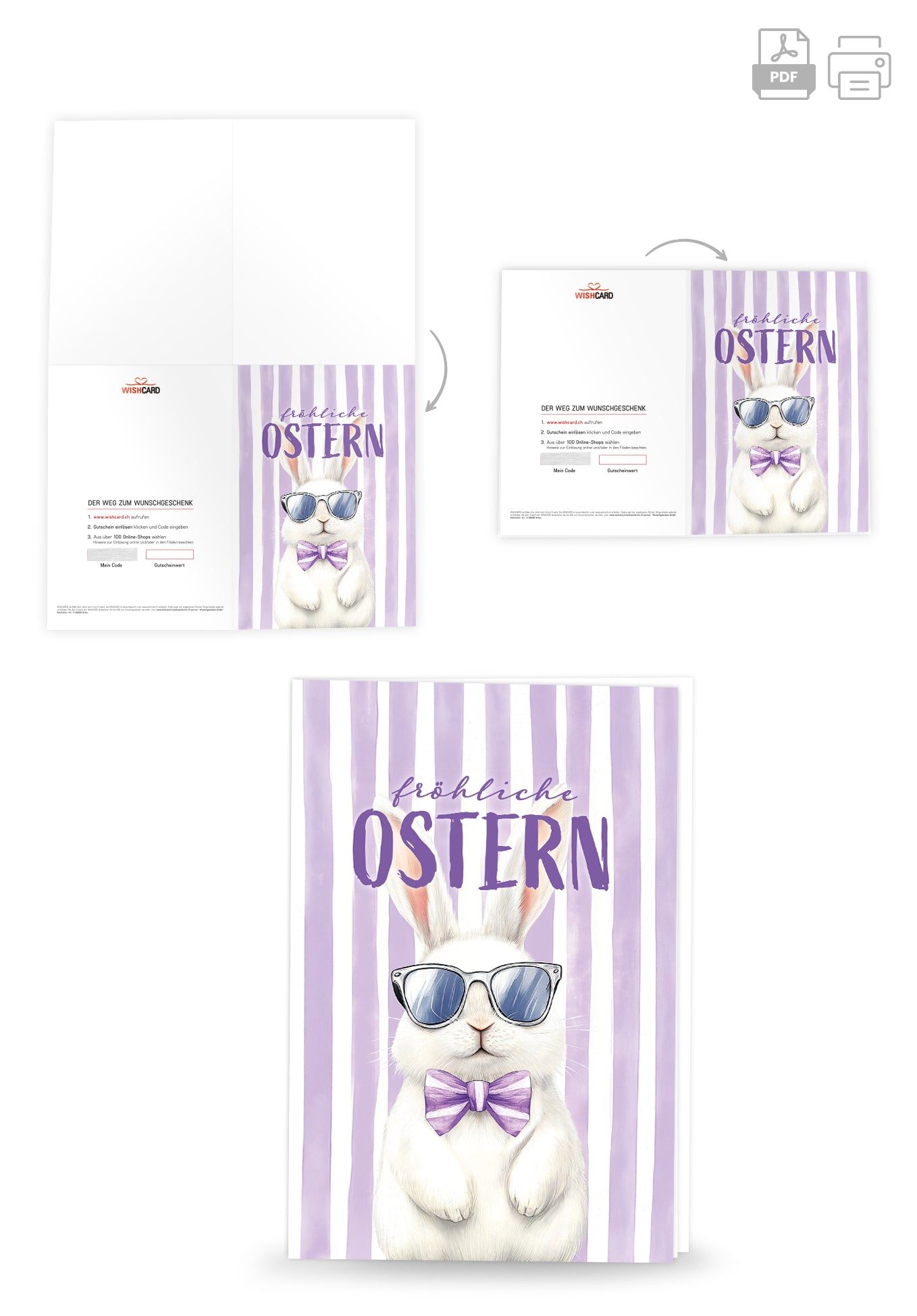 Fröhliche Ostern - Hase Sonnenbrille