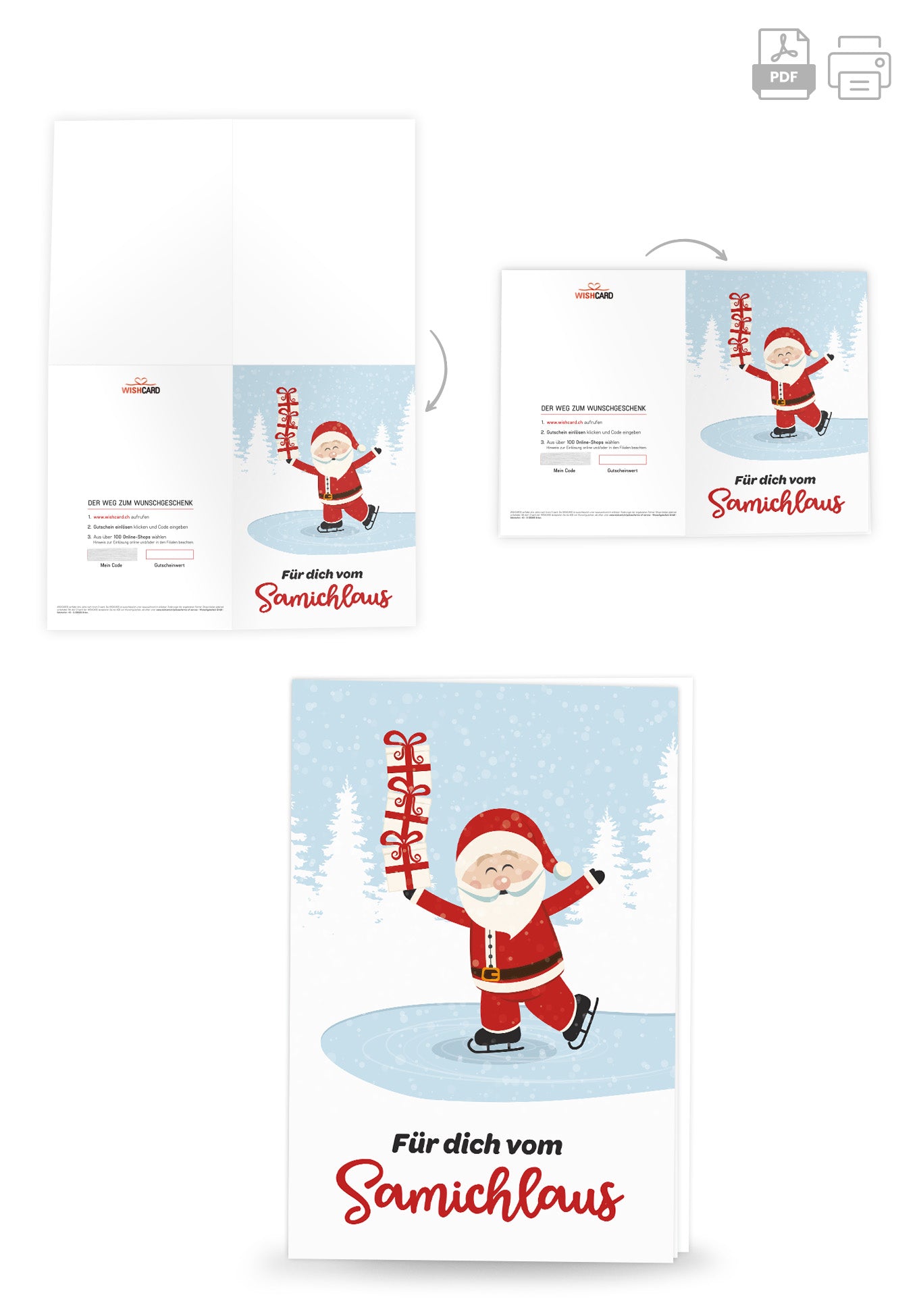 Vom Samichlaus - Samichlaus Eislaufen