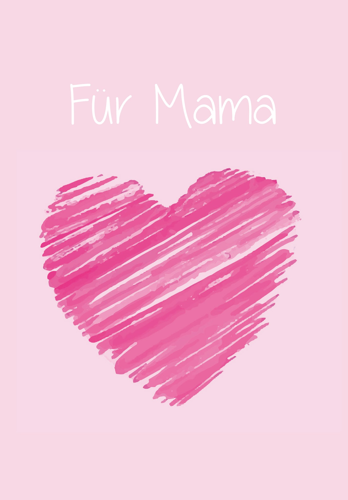 Für Mama - Herz