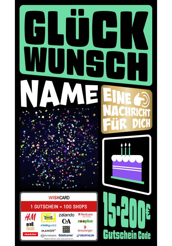 Digital - Glückwunsch