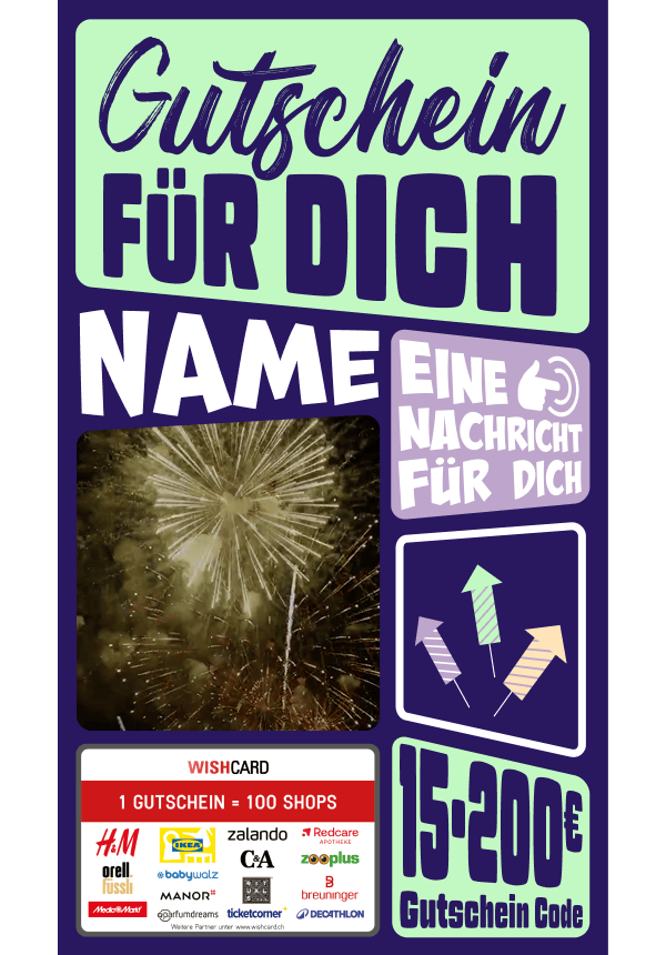 Digital - Gutschein FÜR DICH
