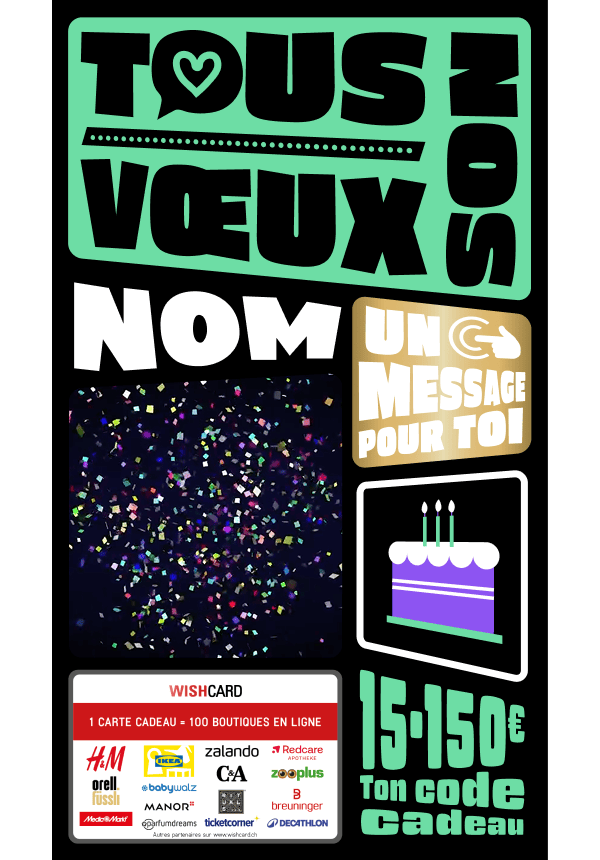Digital - Tous nos voeux - coeur