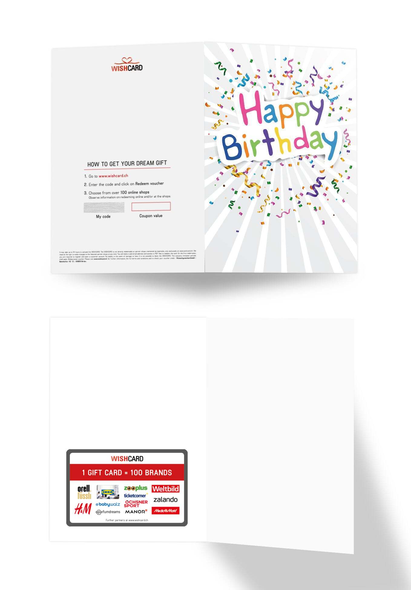 Happy Birthday - Confetti