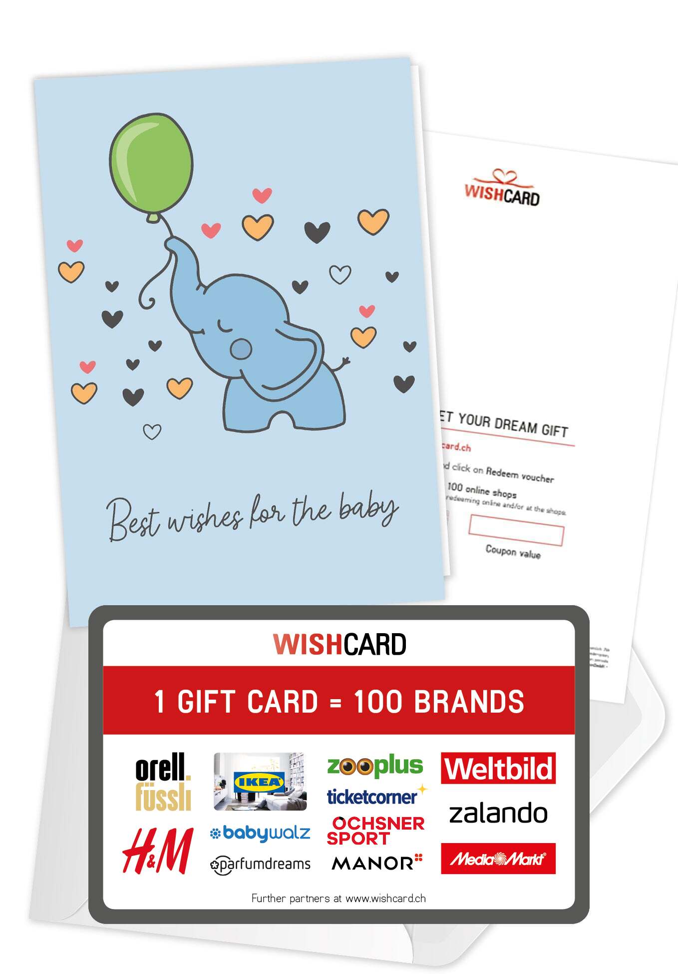 Best Wishes Baby - Elephant