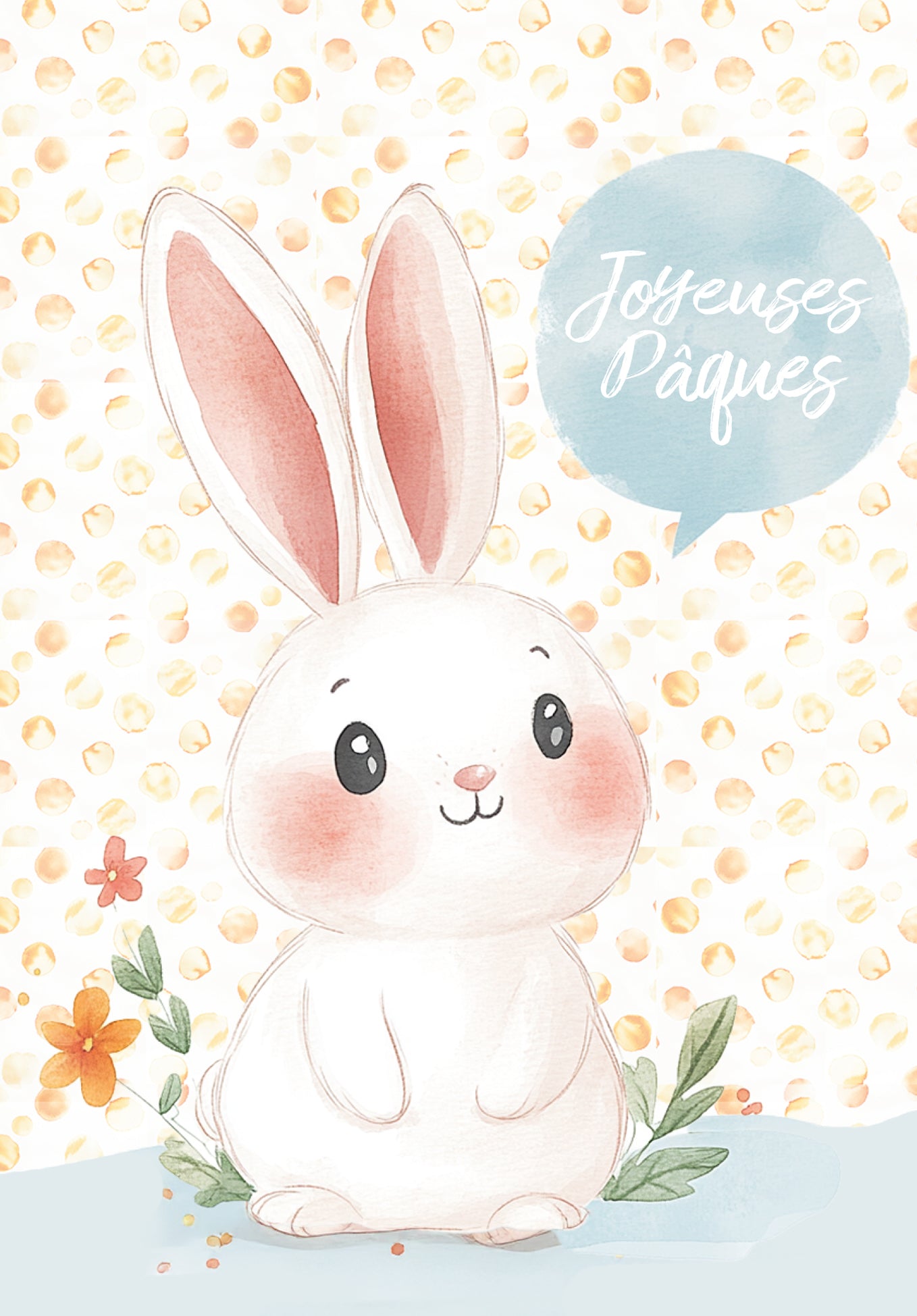 Joyeuses Pâques - Bulle de dialogue