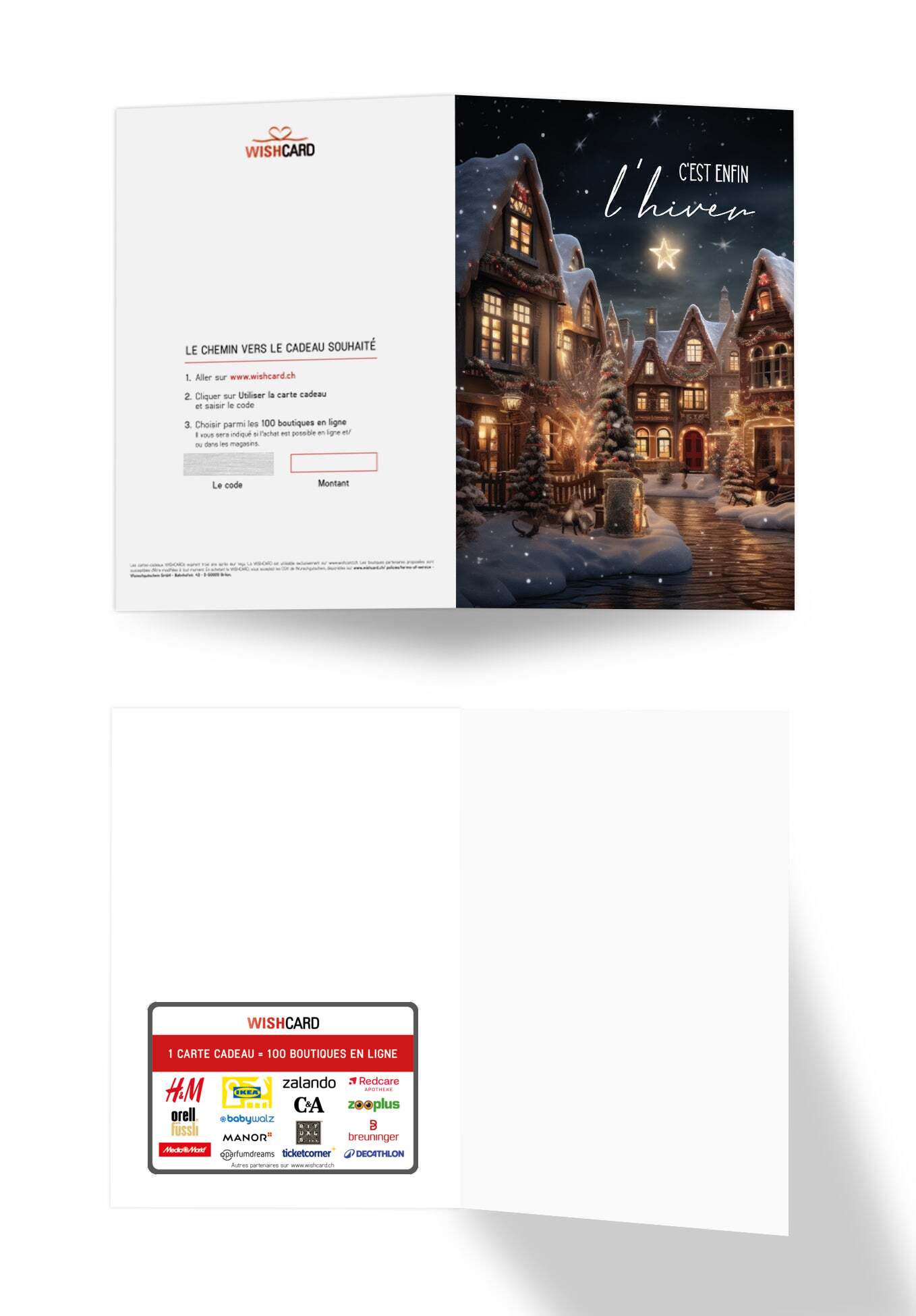 C'est enfin l'hiver - Village