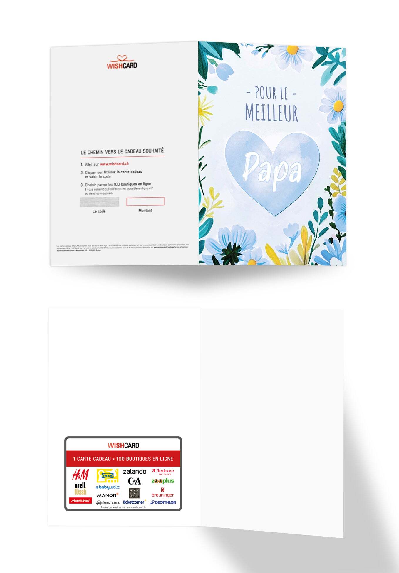 Pour le meilleur Papa - Fleurs de cœur