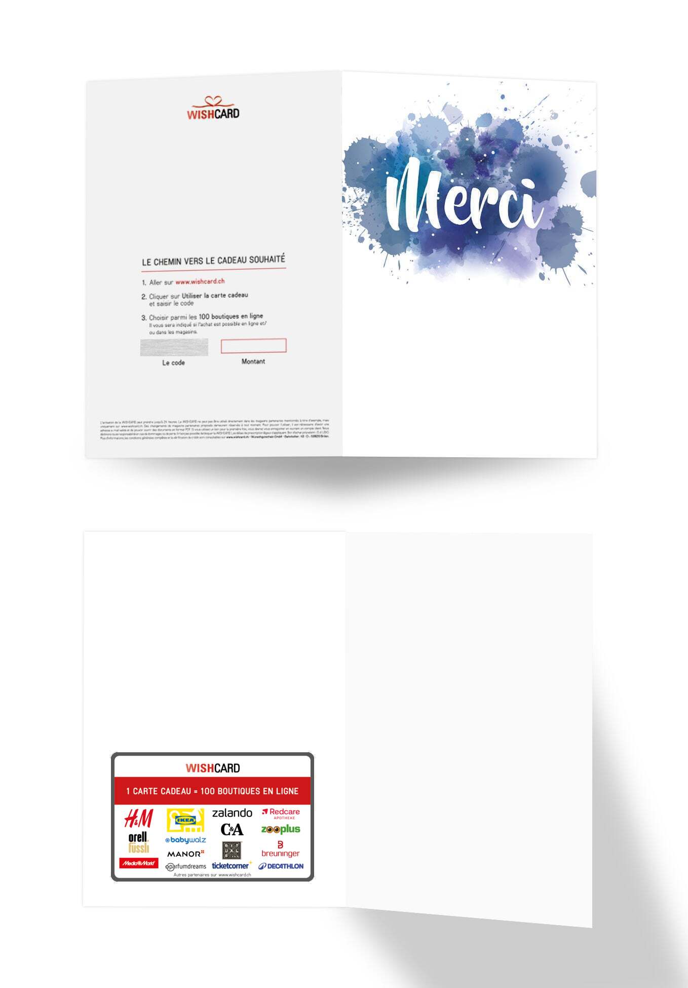 Merci - Bleu