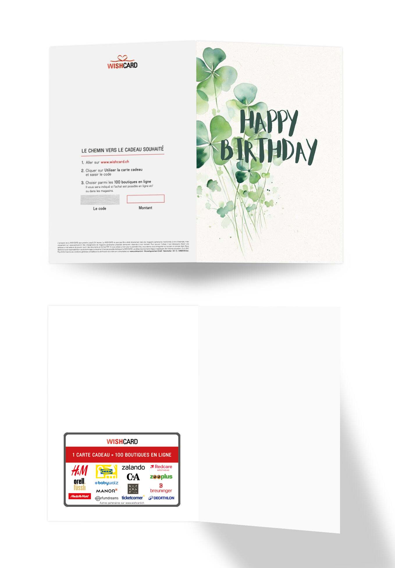 Happy Birthday - Trèfle