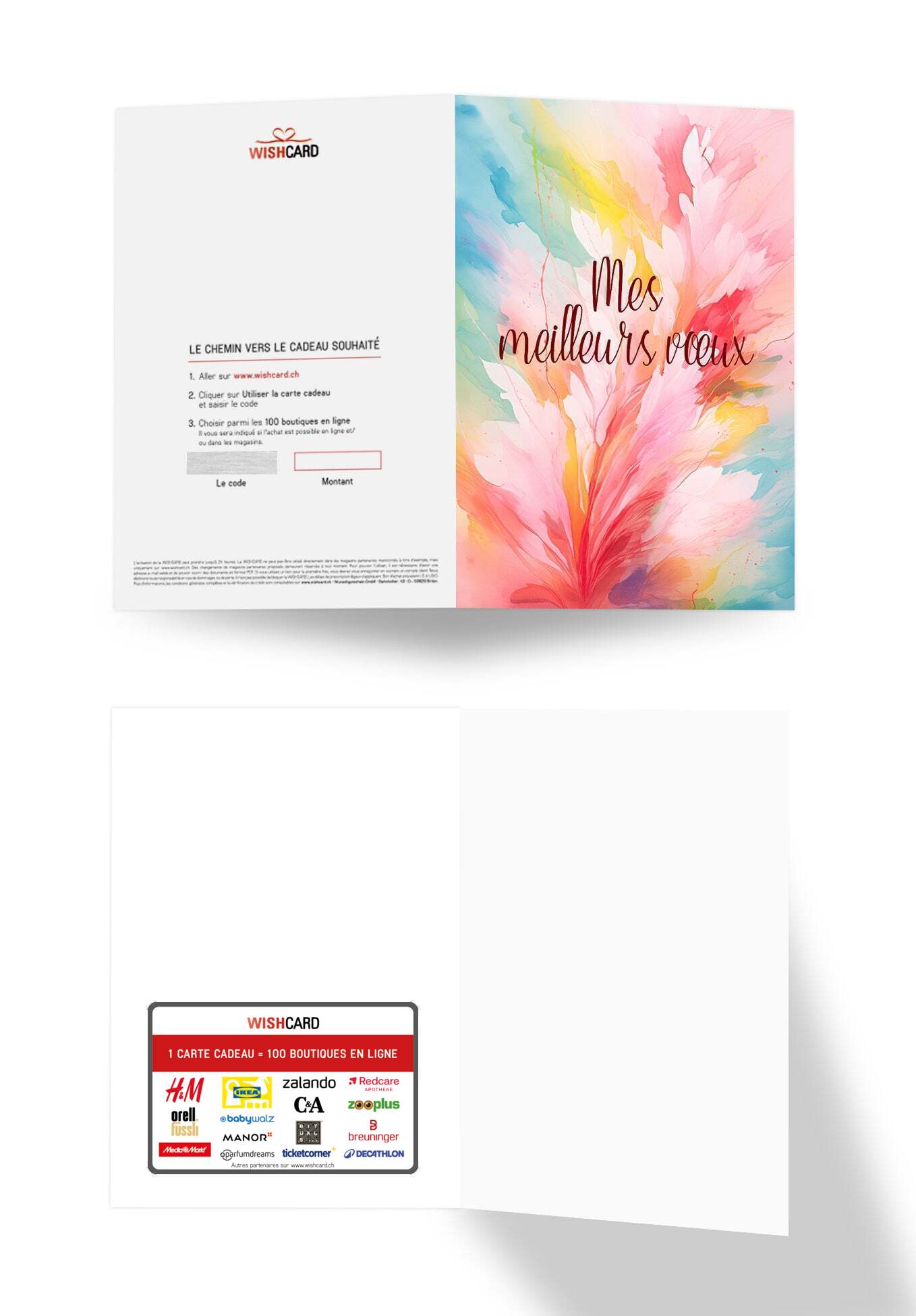 Mes meilleurs vœux - Coloré