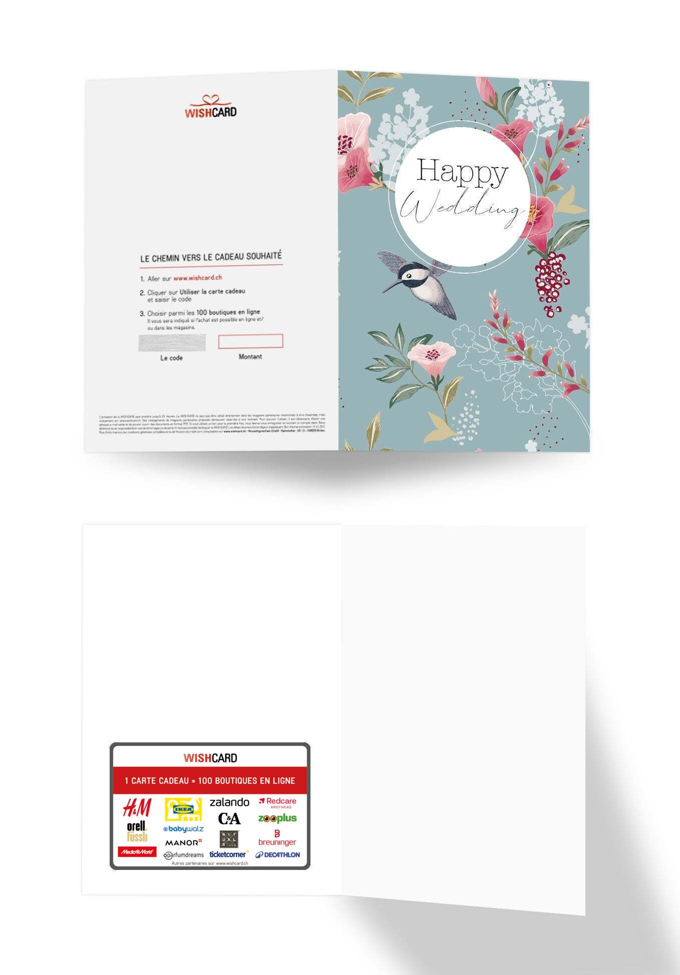 Happy Wedding - Oiseau