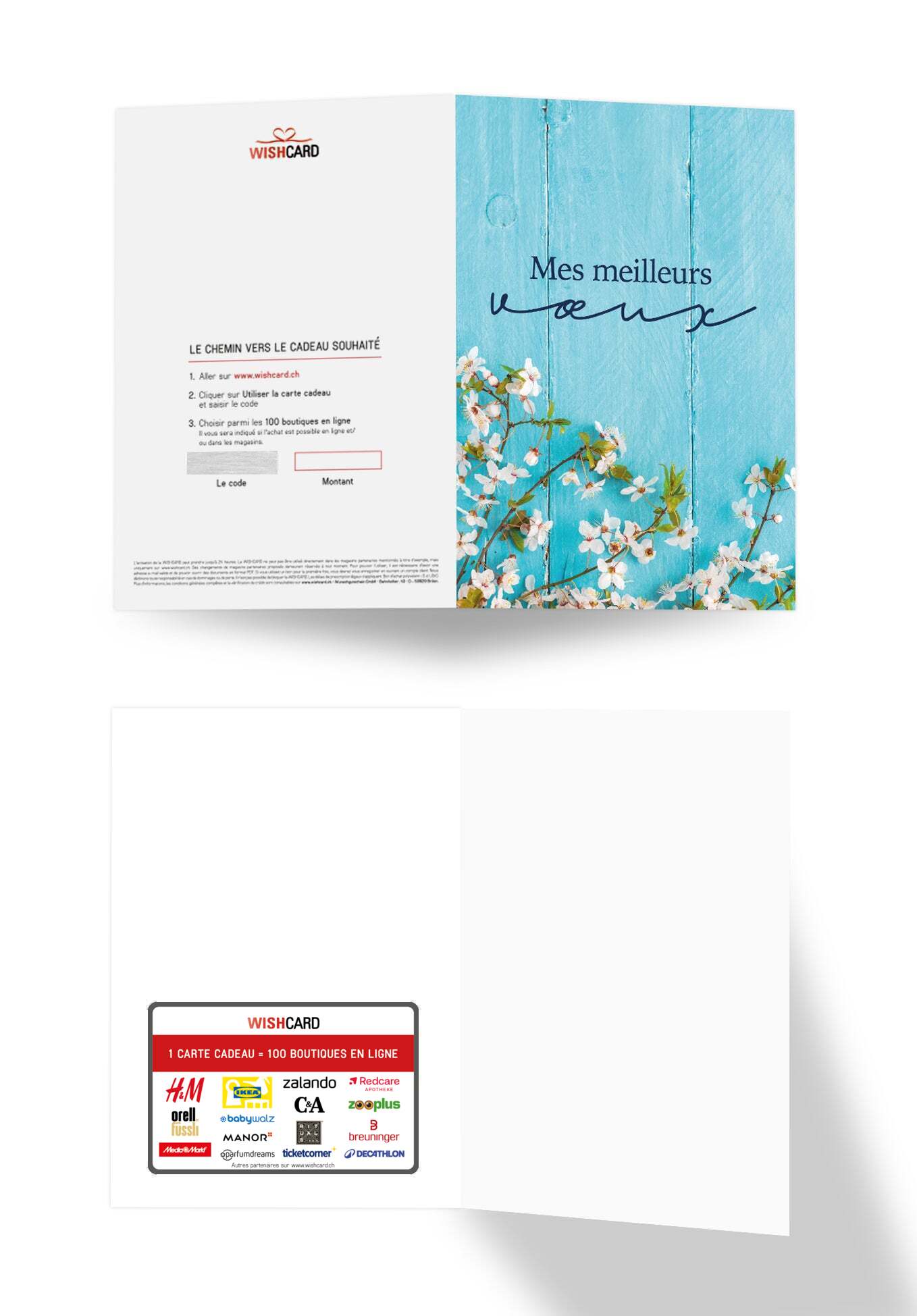 Mes meilleurs vœux - Bois Bleu
