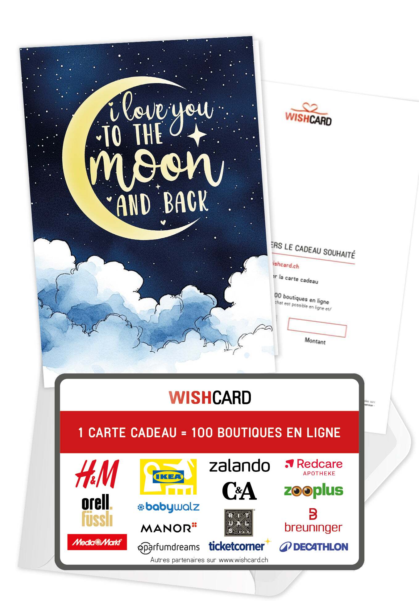 To The Moon - Lune Nuages