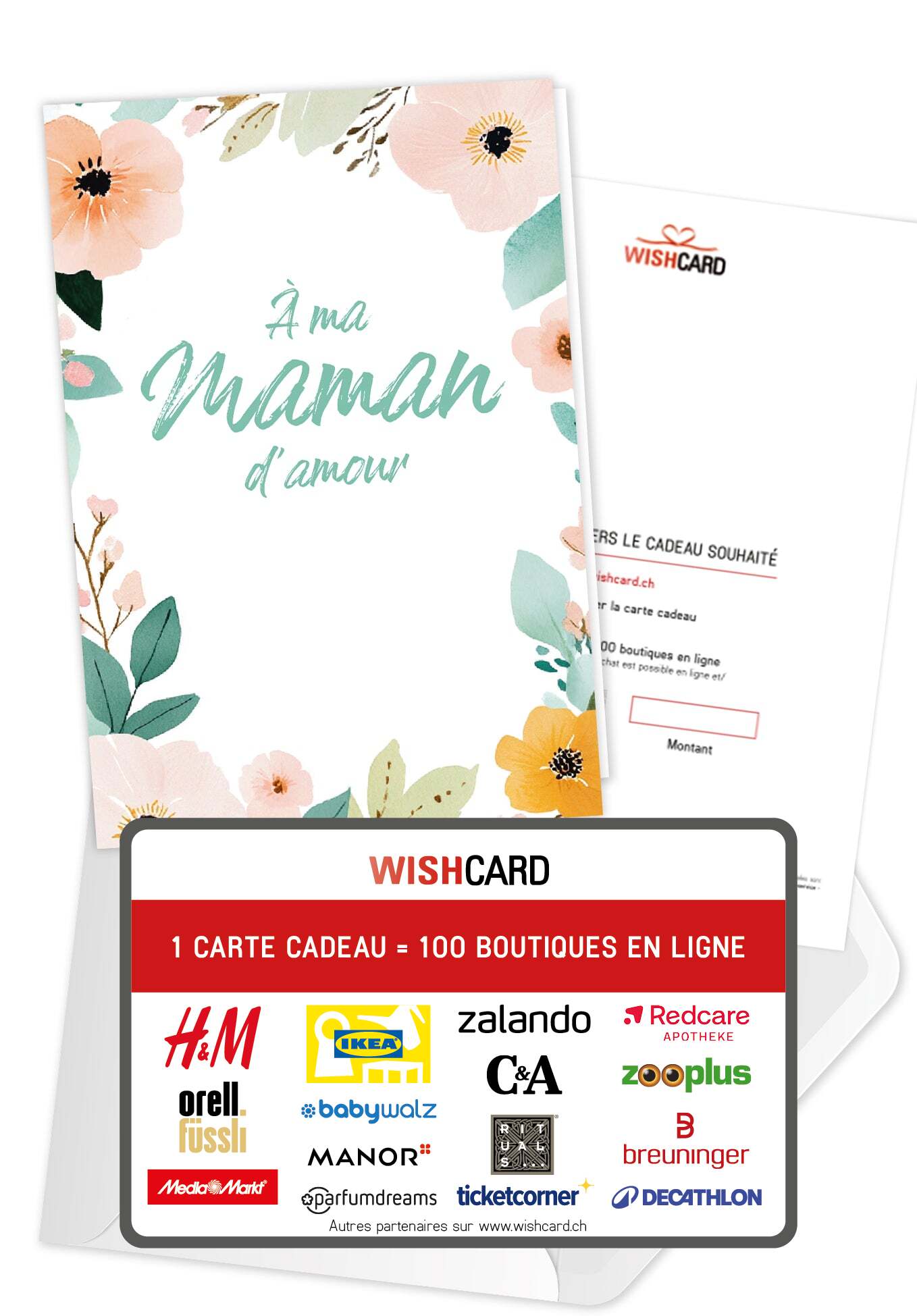 À ma maman - Cadre à fleurs