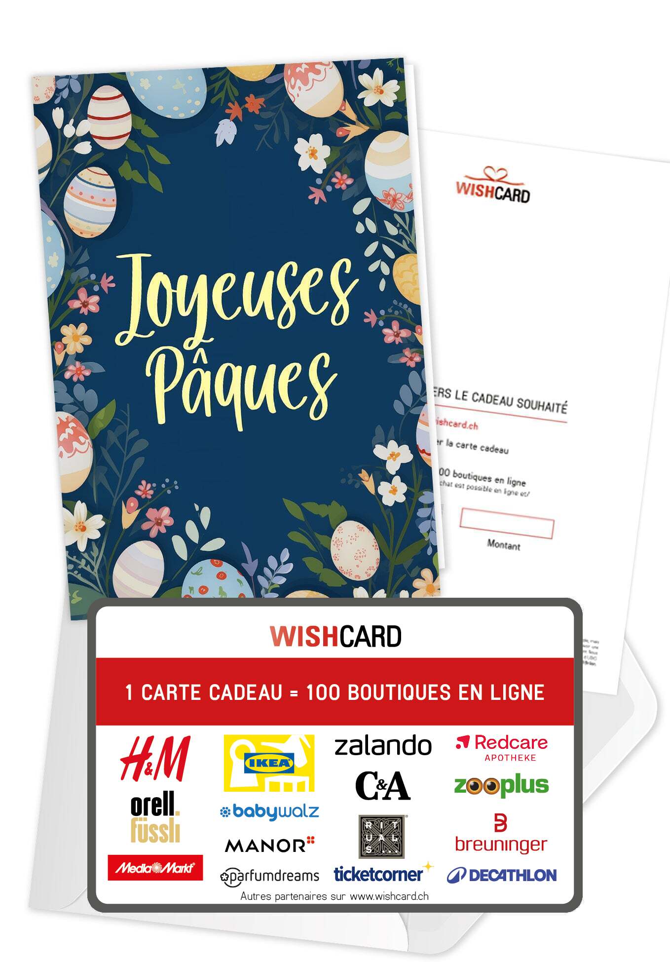 Joyeuses Pâques - Oeufs de Pâques fleurs