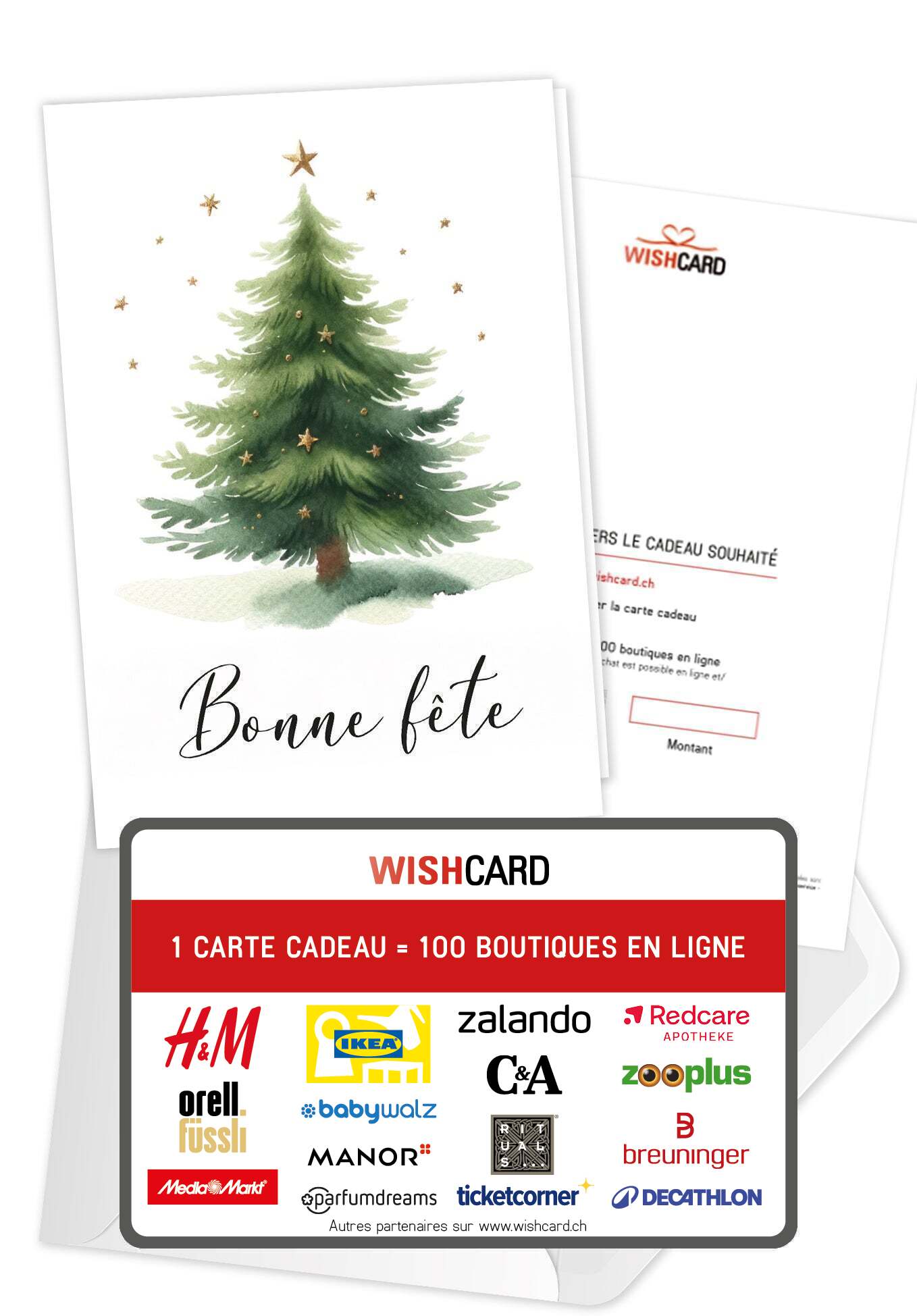 Bonne fête - Arbre de Noël Étoiles