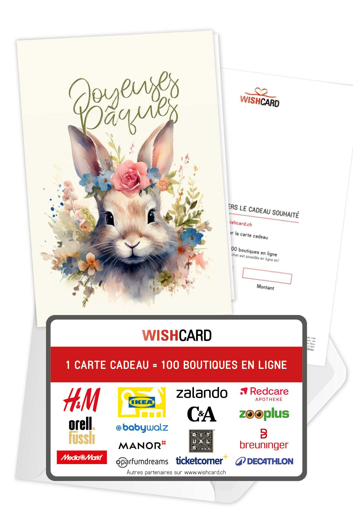 Joyeuses Pâques - Fleurs de lapin