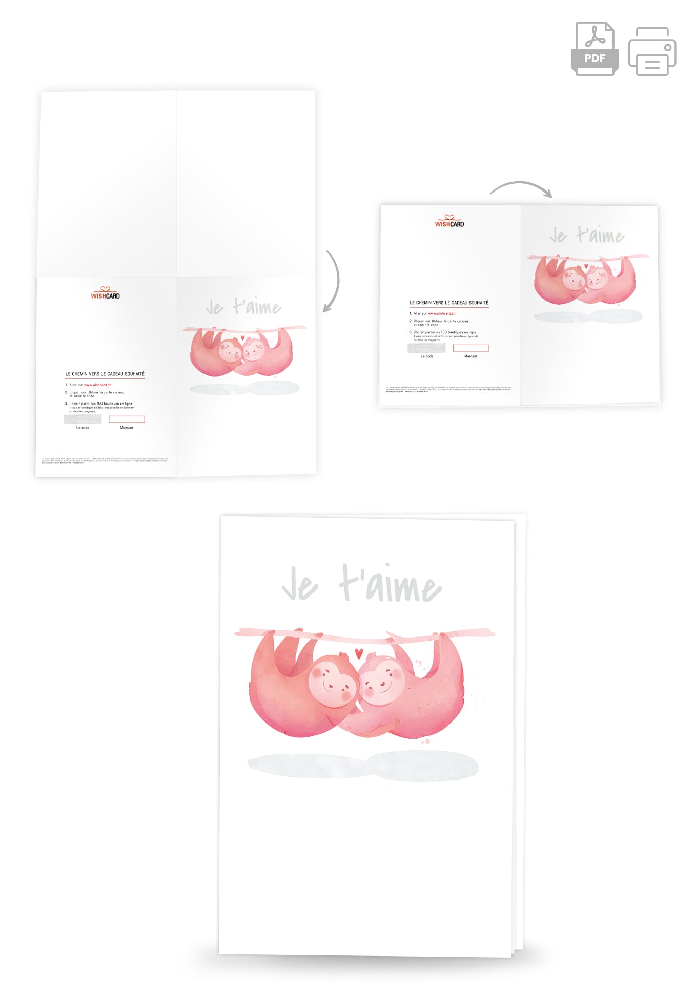 Je t'aime - Paresseux