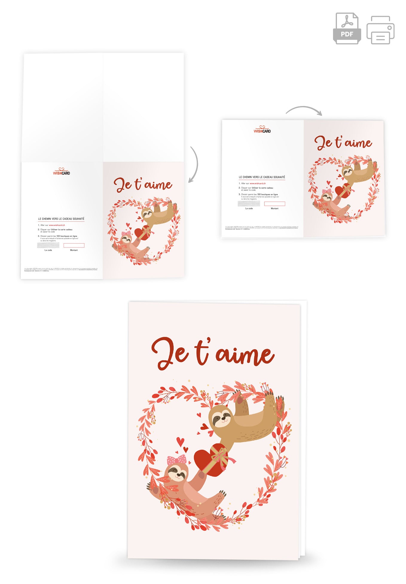 Je t'aime - Paresseux Cœur