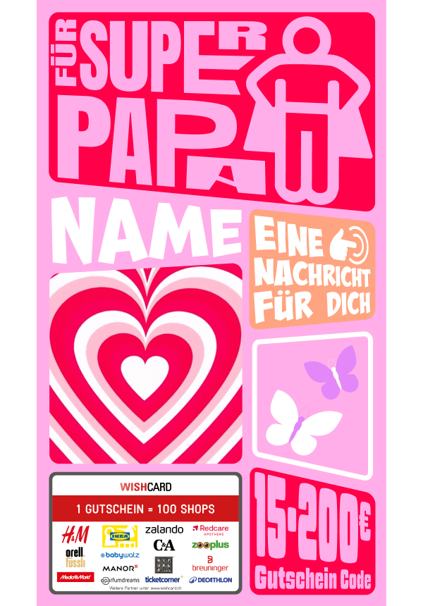 Digital - Für Super Papa - Held