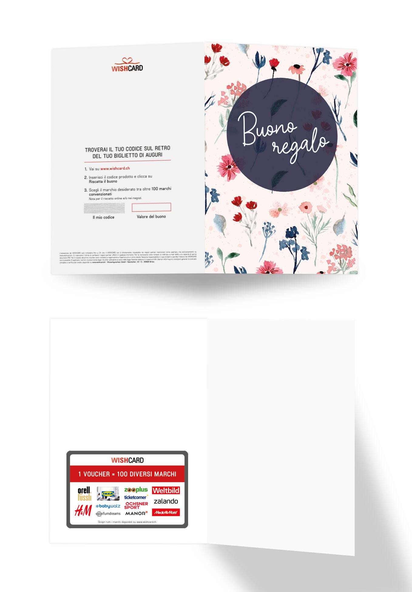 Buono regalo - Fiori ad acquarello