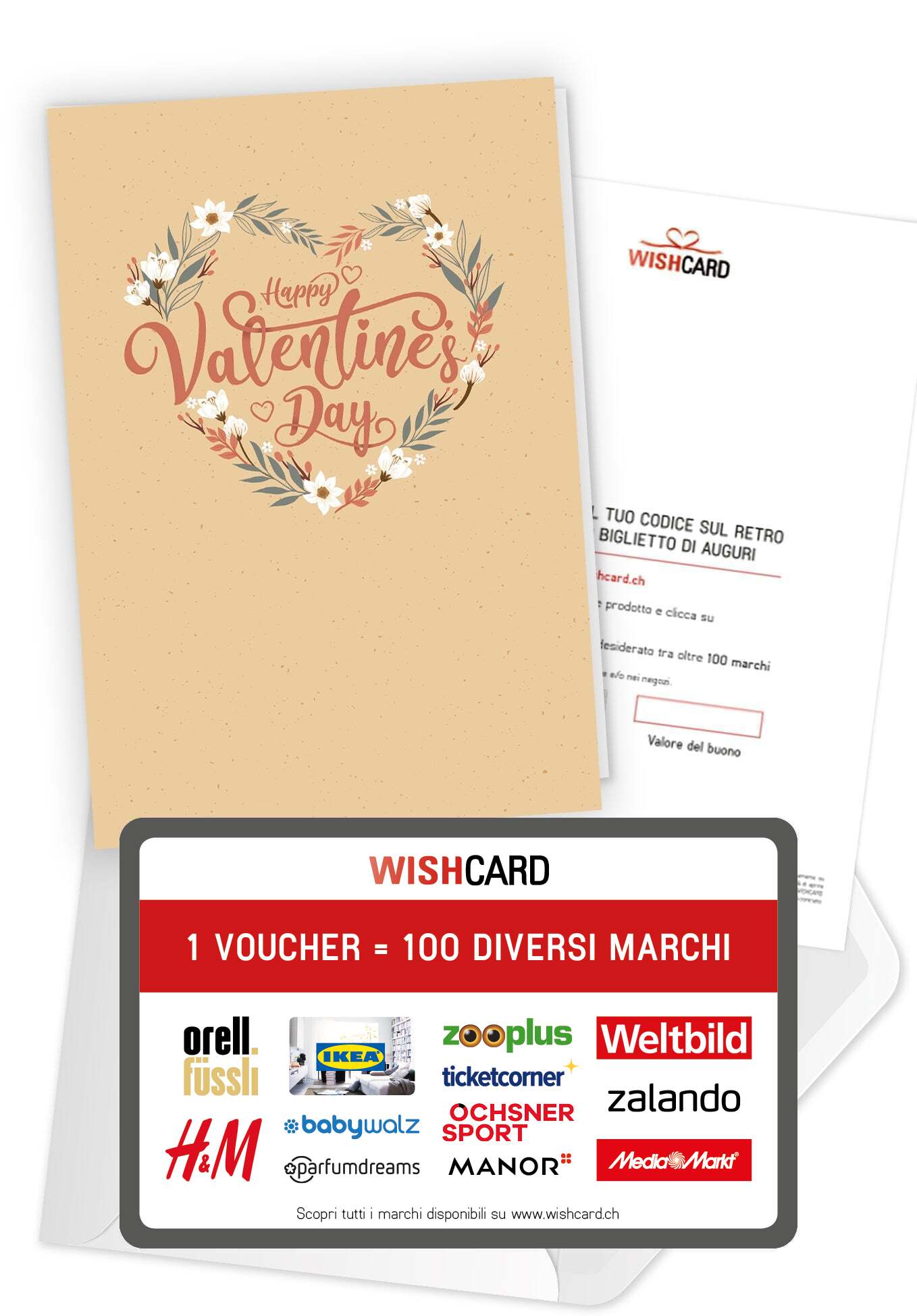 Happy Valentines Day - Ghirlanda