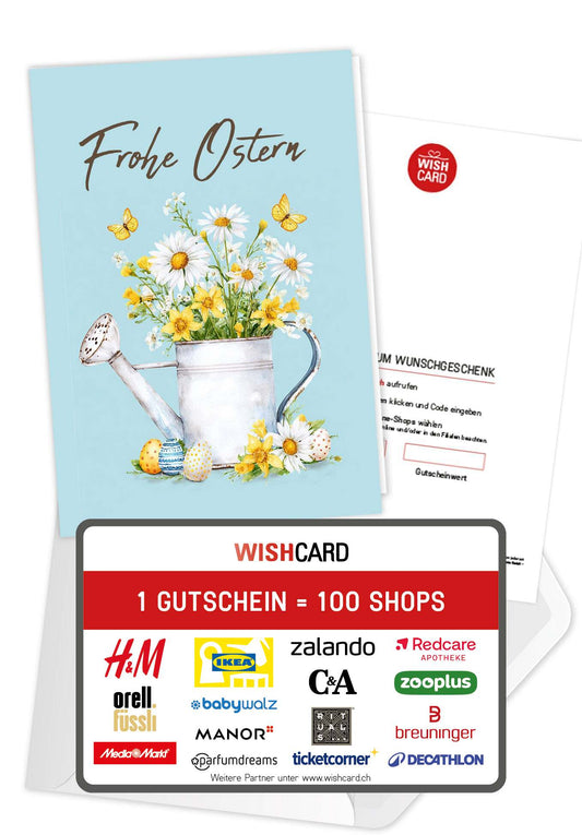 Frohe Ostern - Gießkanne