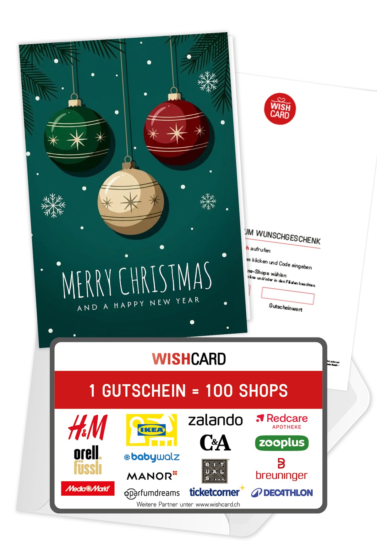 Frohe Weihnachen - Tannenbaum Sterne