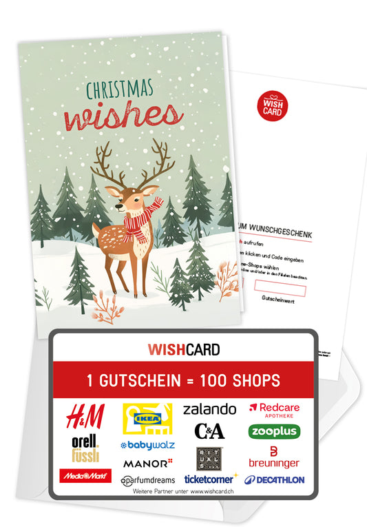Christmas Wishes - Deer