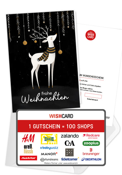 Frohe Weihnachen - Tannenbaum Sterne