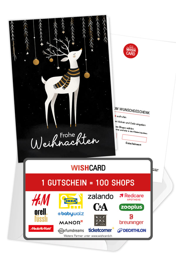 Frohe Weihnachen - Tannenbaum Sterne 