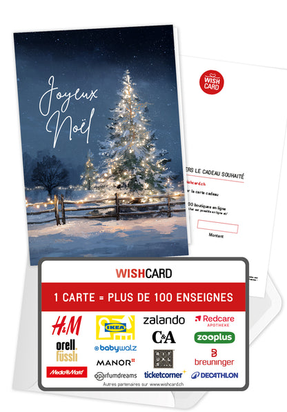 Bonne fête - Arbre de Noël Étoiles