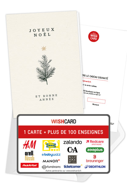 Bonne fête - Arbre de Noël Étoiles