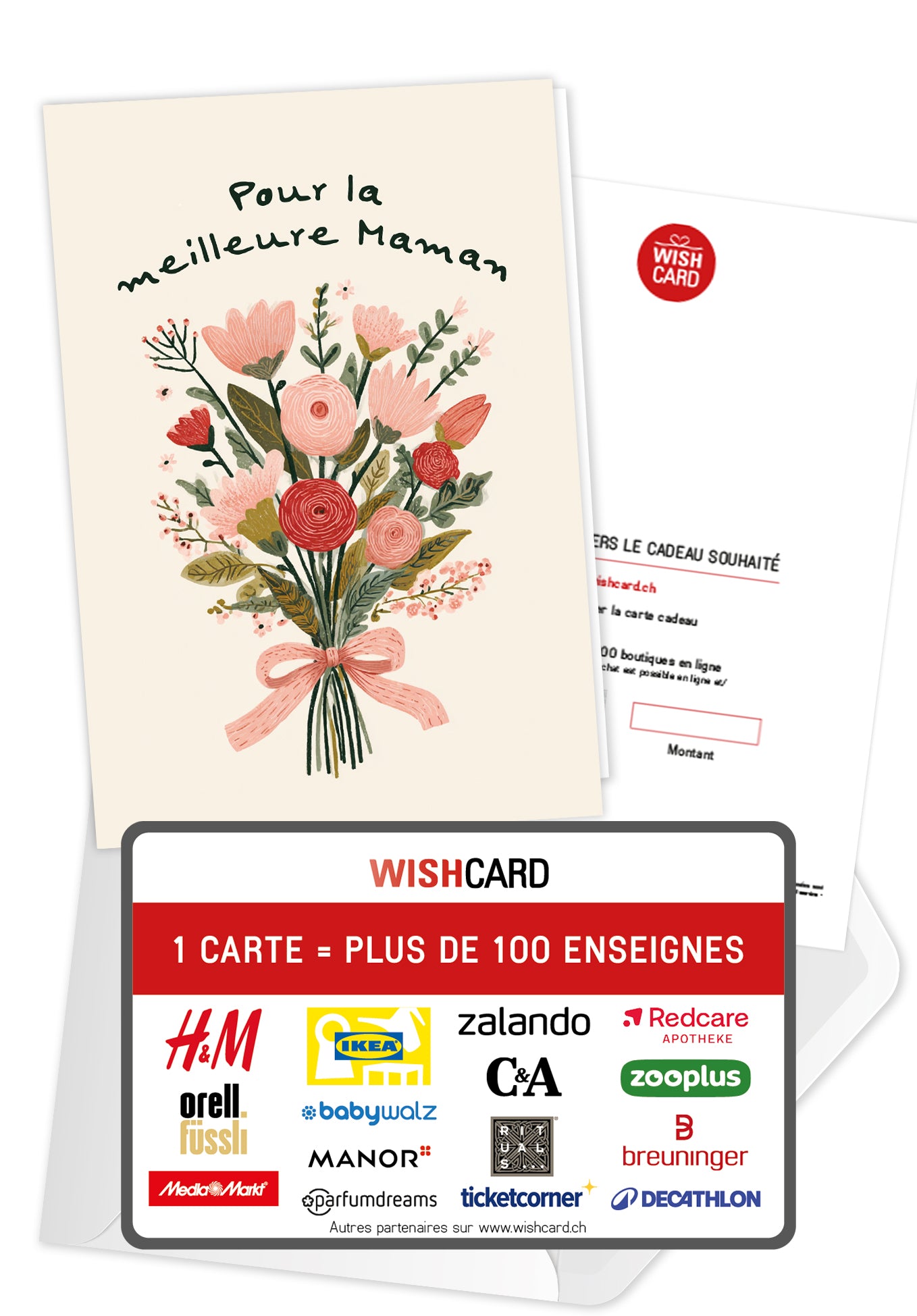 Pour la meilleure maman - Un bouquet beige