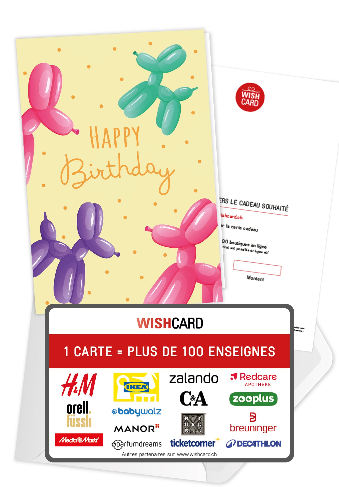 Joyeux anniversaire - Ballons Or